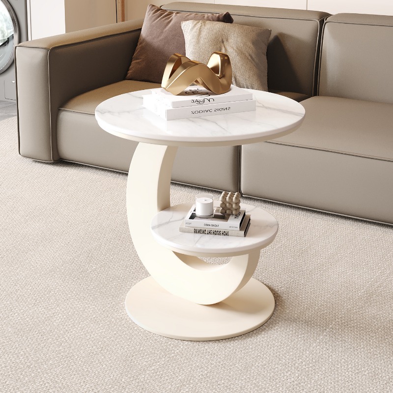 Unique Table Accessories - Mini serviço mesa de centro clara