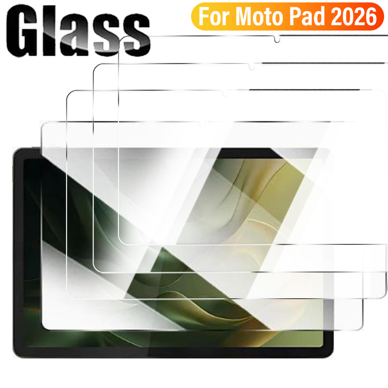 Motorola Tablet Accessories - Protetor de tela de vidro temperado