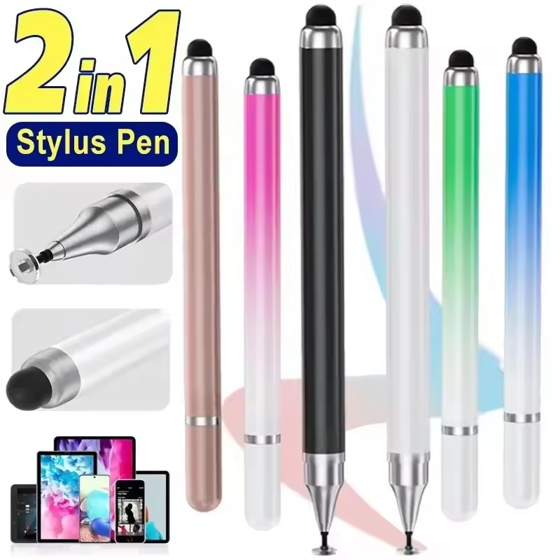 Tablet Ipad Accessories - Caneta Stylus Universal 2 em 1