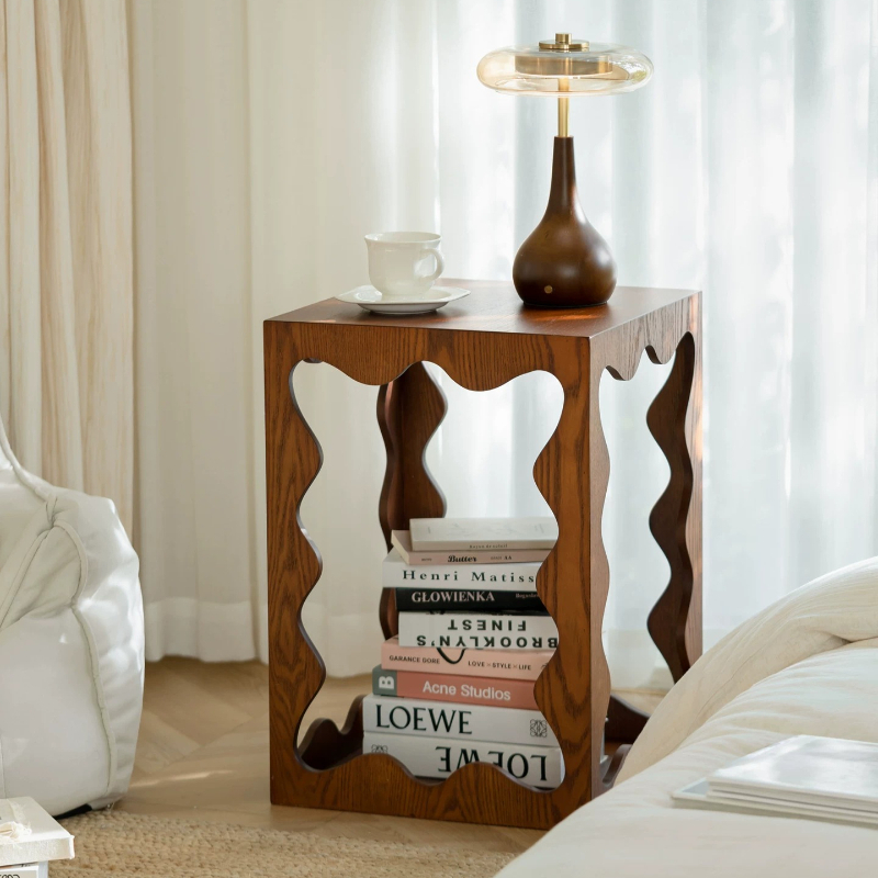 Mesa Lateral Baixa de Madeira  - Unique Table Accessories avaliação e preço