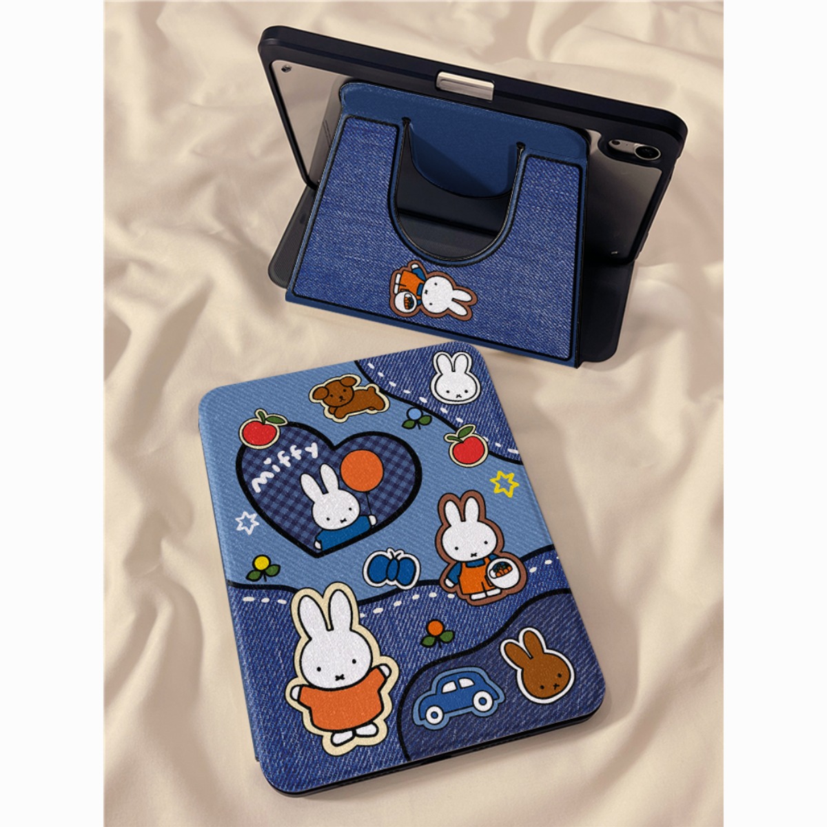 Kawaii miffy coelho tablet cas - Tablet Ipad Accessories avaliação e preço