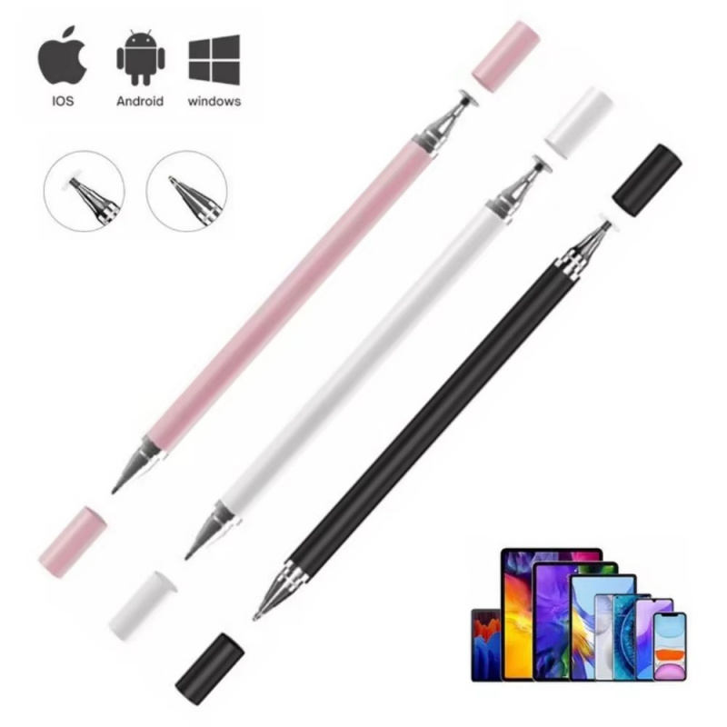 1/2/8 pçs 2 em 1 caneta stylus - Drawing Tablet Pen Accessories avaliação e preço