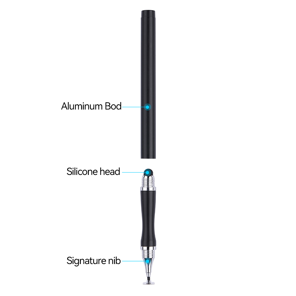 Caneta stylus 2 em 1, tablet d - Drawing Tablet Pen Accessories avaliação e preço