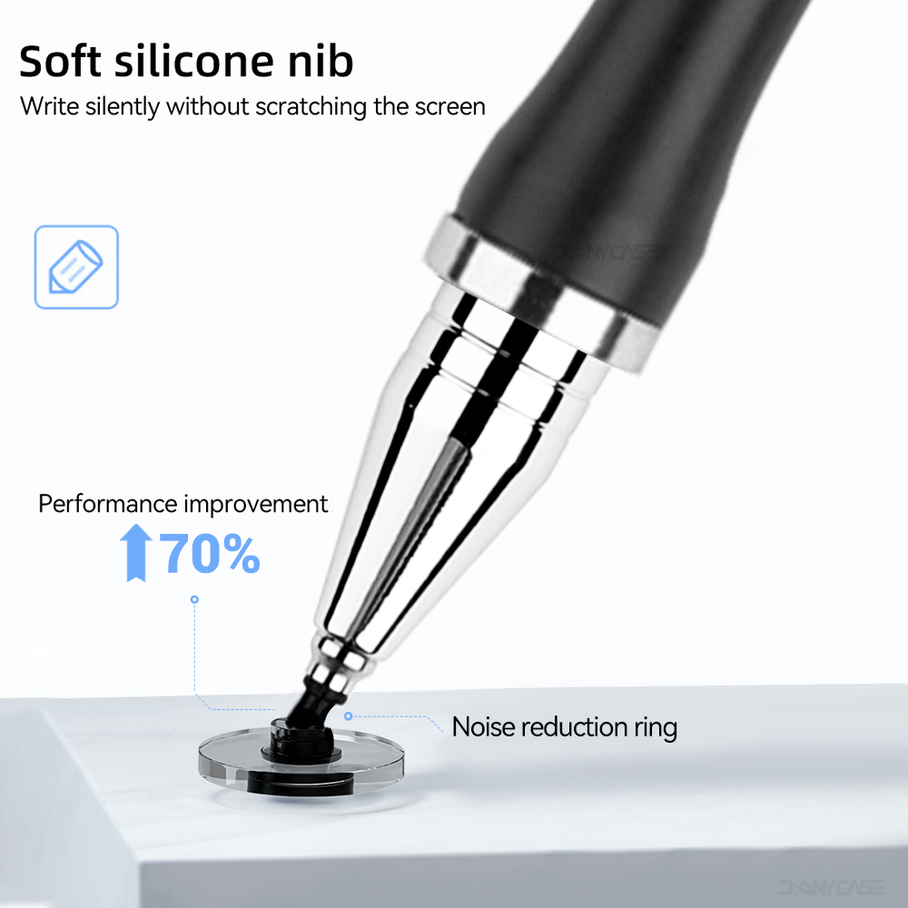 Caneta stylus 2 em 1, tablet d - Drawing Tablet Pen Accessories avaliação e preço