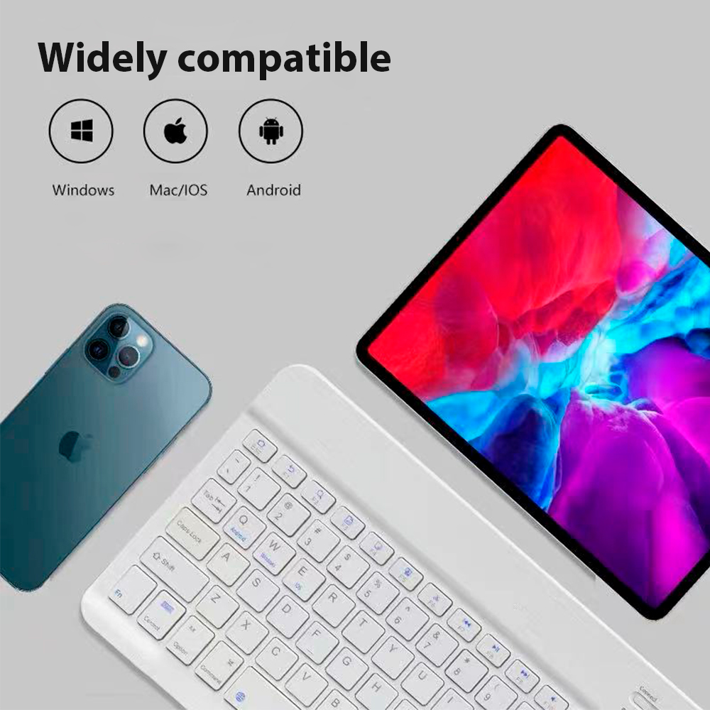 Teclado sem fio bluetooth univ - Tablet Ipad Accessories avaliação e preço
