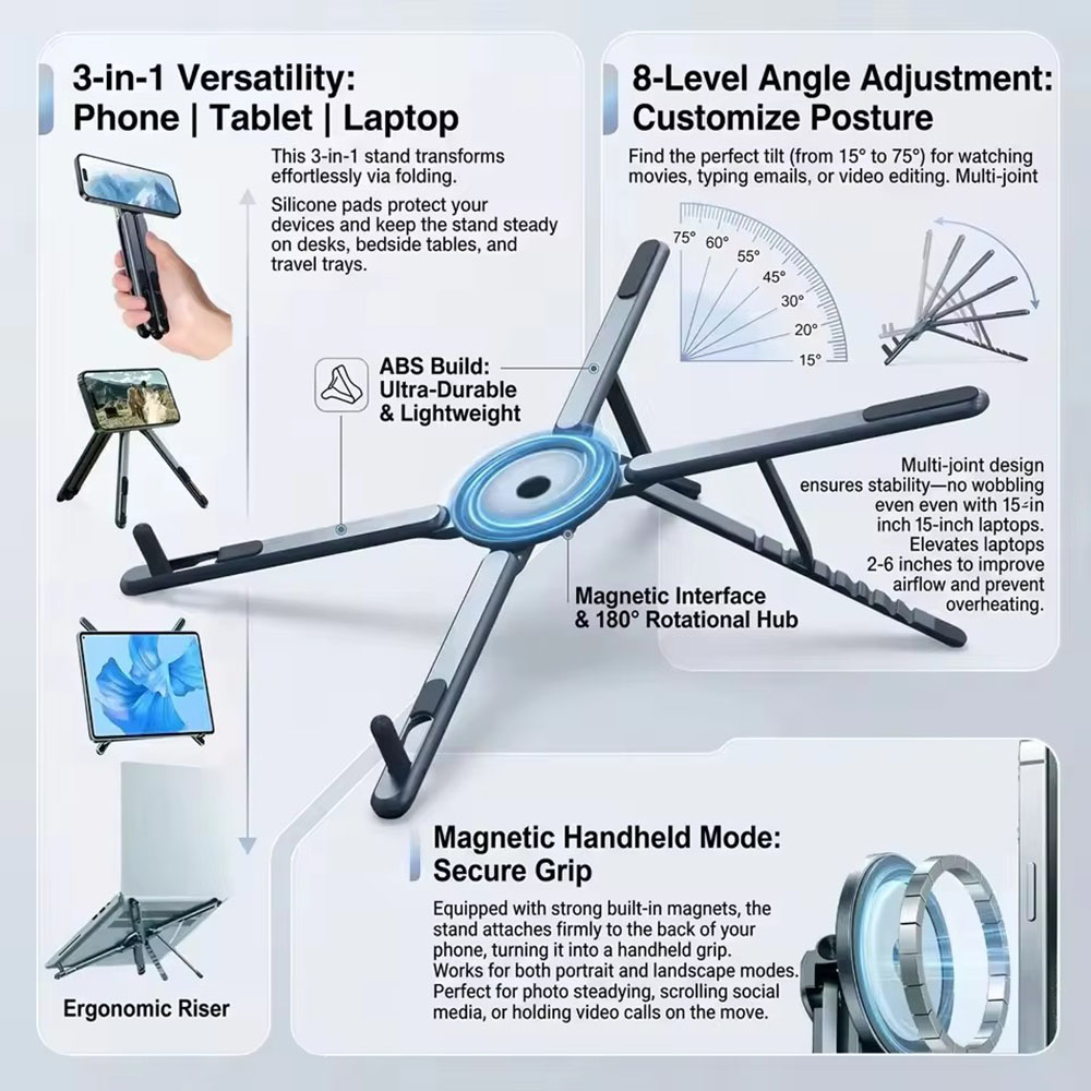 Suporte Magnético Portátil par - Tablet Ipad Accessories avaliação e preço