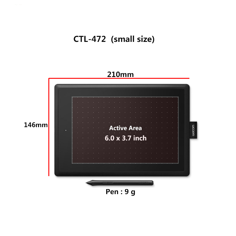 Uma da Wacom CTL-472 Tablet Gr - Wacom Tablet Accessories avaliação e preço