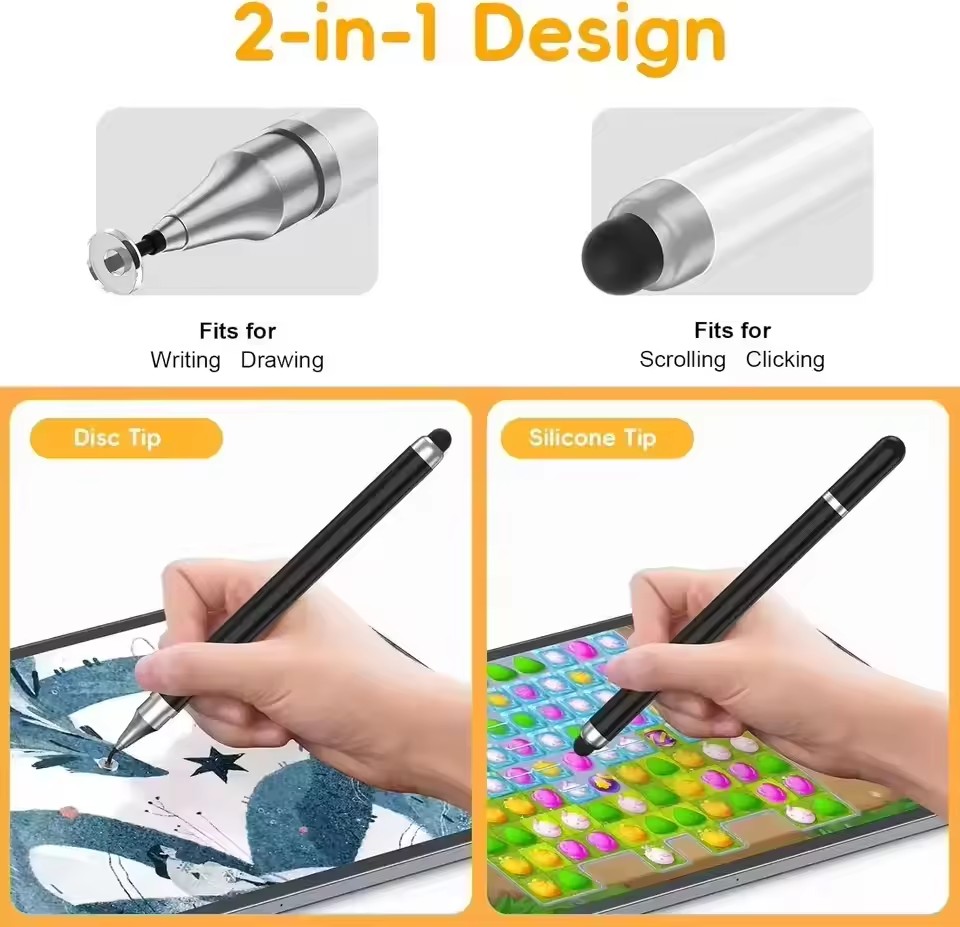 Caneta Stylus Universal 2 em 1 - Tablet Ipad Accessories avaliação e preço